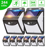 244 Led Outdoor Solar Light With Sensor Motion Powerful Energy-TI00825-Veeddydropshipping